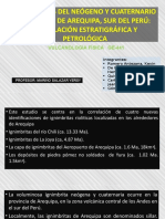 Ignimbritas Del Neogeno y Cuaternario Del Area de Arequipa