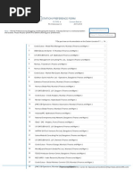 Psms - Fill Station Preference Form