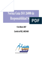 Norma ISO 26000 Reestructurada