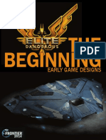 Elite Dangerous - The Beginning. Early Game Designs. 2014