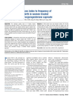 Relation of Body Mass Index To Frequency of Recurrent Preterm Birth in Women Treated With 17-Alpha Hydroxyprogesterone Caproate