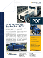 Small Vacuum Toilet Service Unit - SVTS