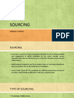 Sourcing