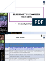 CDB 3033 TRANSPORT PHENOMENA COURSE