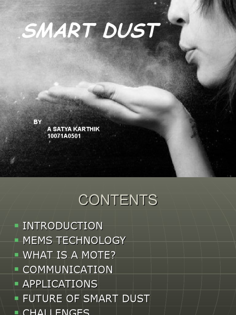 Understanding Smart Dust Technology | PDF | Computers