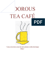 Project On Tea Cafe