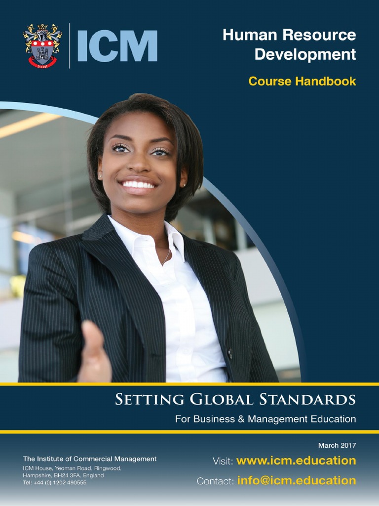 Human Resource Development Handbook | PDF | Postgraduate Education