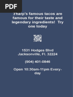 Baja Fresh Printable Menu | PDF | Burrito | Taco