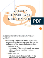 Boston Consultancy Group Matrix