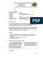 A. Silabo Politica Ambiental 2017