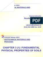 Chapter 3 (1) - Fundamental Physical Properties of Soils