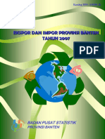 Ekspor Impor Provinsi Banten 2007