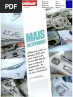 NOVO RENAULT ZOE Z.E. 40 NA "TOP GEAR"