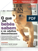 Artigo Scientific American Brasil - O Que Os Bebês Sabem e Os Adultos Desconhecem