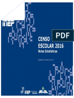 Apresentacao Censo Escolar Da Educacao Basica 2016