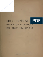 Philippe Martinon Dictionnaire Des Rimes Francaises PDF