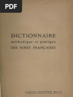 Philippe Martinon Dictionnaire Des Rimes Francaises PDF | PDF ...