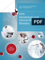 Hematology Glossary PDF