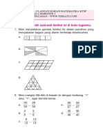 Soal Ulangan Harian Matematika KTSP Kelas 4 Bab Pecahan