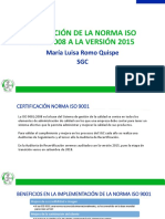 Transición ISO 9001 2015 Scribd