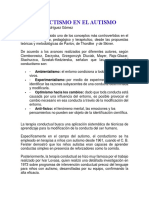 El Conductismo en El Autismo