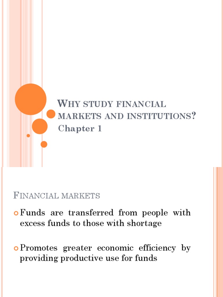 financial markets dissertations