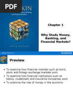 Why Study Money, Banking, and Financial Markets?