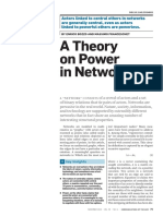 A Theory On Power in Networks