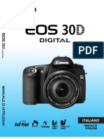Canon EOS 30D Manuale Italiano