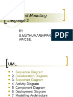 The Unified Modelling Language 2: BY S.Muthumariappan Ap/Cse