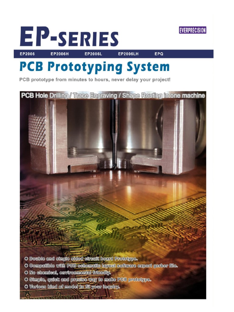 PCB Prototype Machine EP Series | PDF | Design | Industries