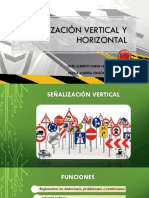 Señalización vial vertical y horizontal: características y supervisión