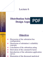 Distribution Substation Bus Configuration Design