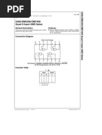 Datasheet of 7408 and Gate