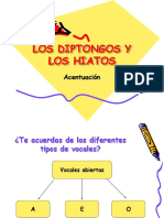 Los Diptongos y Los Hiatos