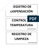 Registro de Dispensación