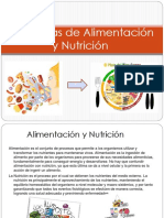 Alimentacion y Nutricion Diapositivas