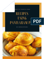 Recipes Using Paniyaram Pan
