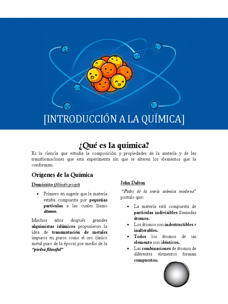 Introducción a La Química 1. Modelos Atómicos Electrón