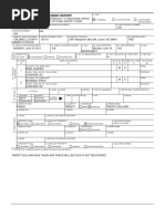 Blank Police Report Template