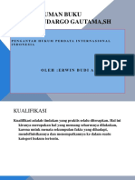 Power Point Rangkuman Buku Prof Sudargo Gautama, SH Judul Pengantar Hukum Perdata Internasional Indonesia