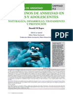 Trastornos de Ansiedad en Niños y Adolescentes PDF
