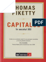 Thomas Piketty-Capitalul in Secolul Al XXI-lea-Editura Litera ( Mai 2015)