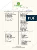 Landbank Open Branches