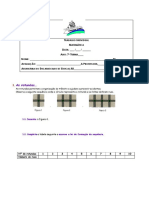 Trabalho Individual Sequências 2º Período 7º Ano