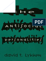 David T. Lykken-The Antisocial Personalities-Psychology Press (1995)