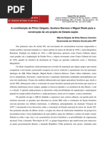 A Contribuicao de Plinio Salgado, Gustavo Barroso e Miguel Reale Para a Construcao de Um Estado - Nacao