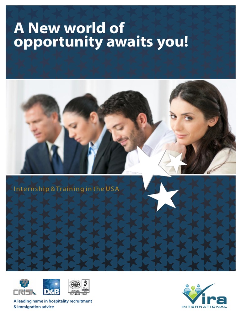 Vira International J-1 Internship Program Brochure | PDF | Travel Visa ...