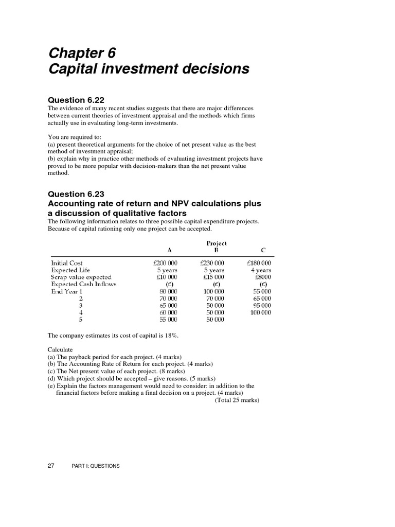Chapter 06 Pdf Net Present Value Present Value