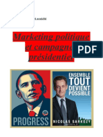 Marketing Politique Et Campagnes Présidentiel:: Pouvoir Et Société